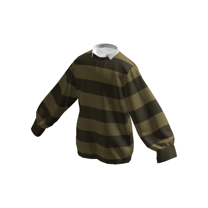 Oversized Striped Y2K Sweater's Code & Price - RblxTrade