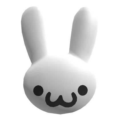Smug ASCII Bunny Head  Roblox Item - Rolimon's
