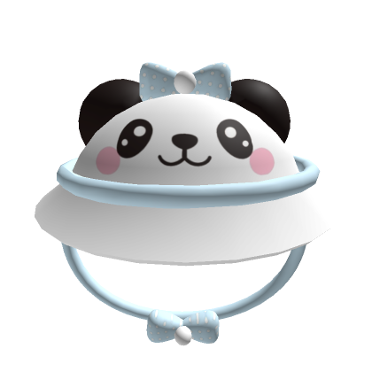 Cute Panda Hat  Roblox Item - Rolimon's