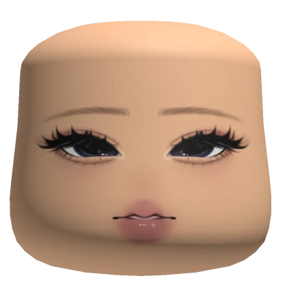 sleepy fluffy eyelashes lip gloss makeup light | Roblox Item - Rolimon's
