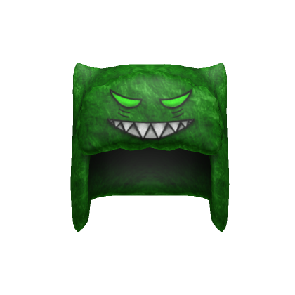 Roblox Item Green Eye Monster Ushanka 