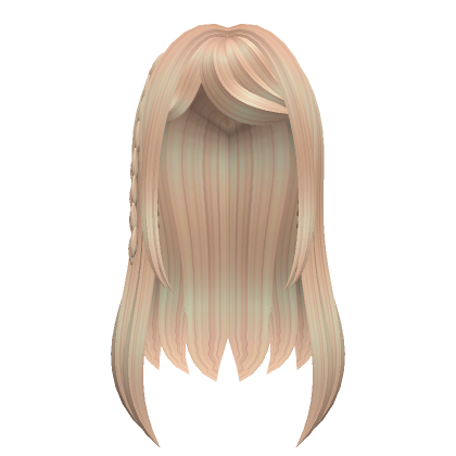 Straight Blonde Hair - Roblox