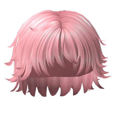 Roblox Item Cheap Mullet Hair (Pink)