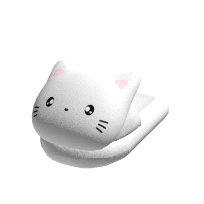 Roblox Item cat slipper (korblox)
