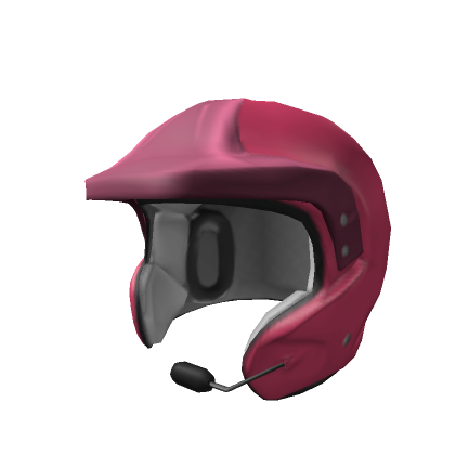 Roblox Item Rally Sport Helmet (Pink)