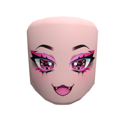 Neon Nights Vampire Face (Pink Tone) #39 s Code Price RblxTrade