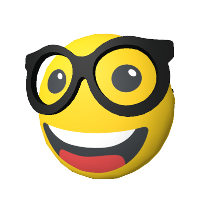Roblox Item Nerd Emoji Mask 🤓