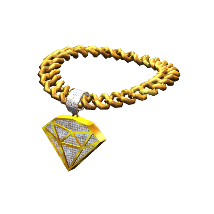R$$̶1̶0̶0̶0 Bl Złoty Diamentowy Łańcuch Bling – Roblox