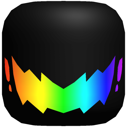 Roblox Item Rainbow Demon Ghost Smile