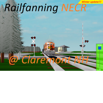 (Update Musim Dingin) Railfanning: NECR @ Claremont NH