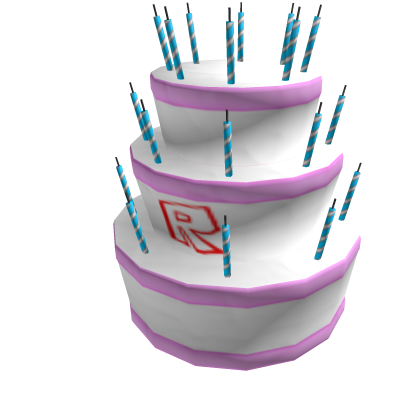 Roblox Item Classic Birthday Cake Hat