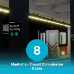 Manhattan Transit Commission's 8 Line [Legacy]