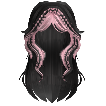 Soft Anime Style Hair(Dark Pink)'s Code & Price - RblxTrade