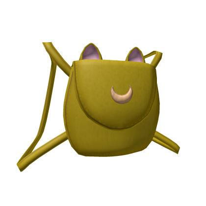 Roblox Item Mooncat Backpack Yellow 1.0