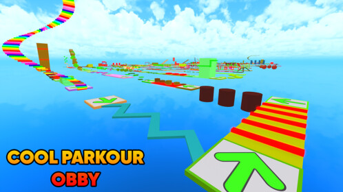 Easy Parkour Obby 175 Stages! - Roblox