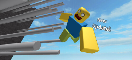 falling roblox noob - Roblox