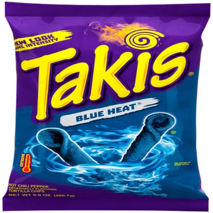 Takis Blue Heat Decal