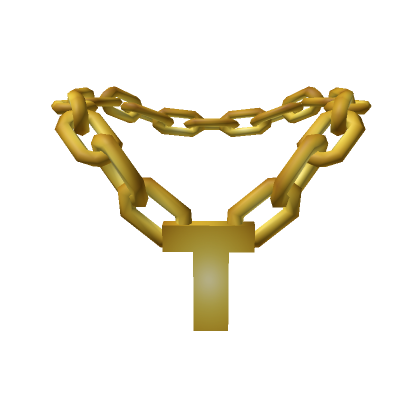 Gold Letter T Chain | Roblox Item - Rolimon's