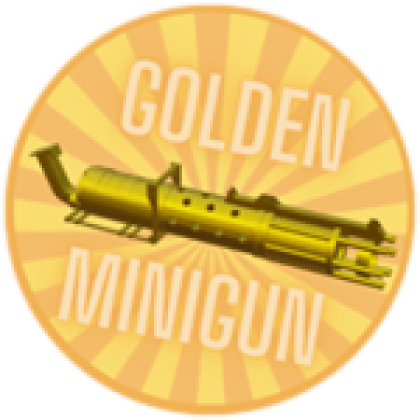 Golden Minigun - Roblox