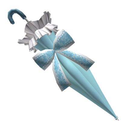 Closed Parasol in Light Blue | Roblox Item - Rolimon's