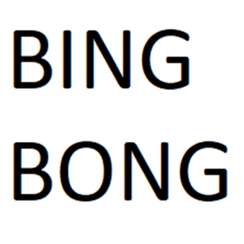 bing bong