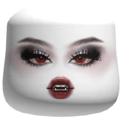Goth Girl Face  Roblox Item - Rolimon's