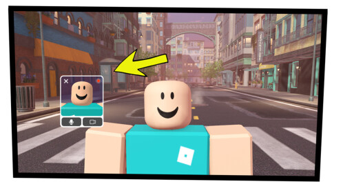 FACE TRACKING + VC Hangout - Roblox