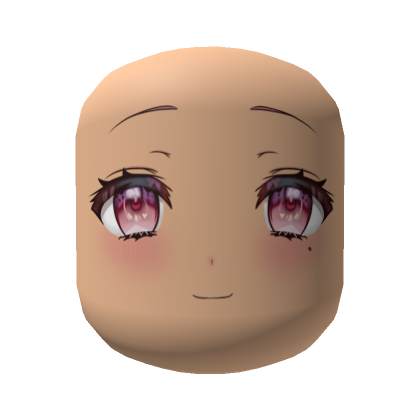 Happy Anime Head - Cute Adorable Face