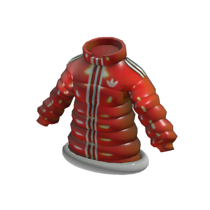 Red adidas hoodie roblox discount