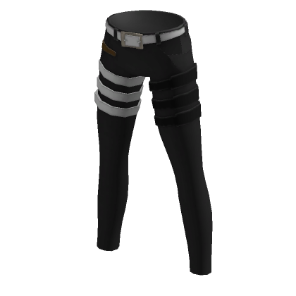 Black and white adidas pants roblox cheap