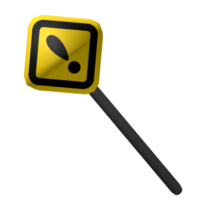 Diamond Warning Sign | Roblox Item - Rolimon's