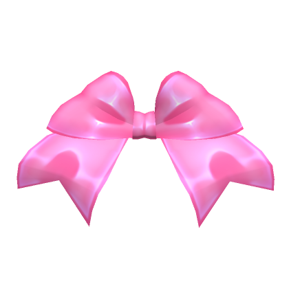 Roblox Item Glamorous Head Bow Pink