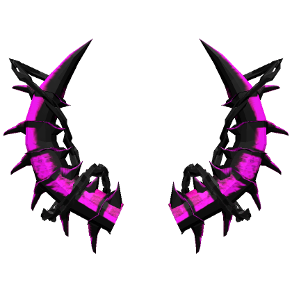 Pink Hellbound Chains Demonic Horns emo black | Roblox Item - Rolimon's