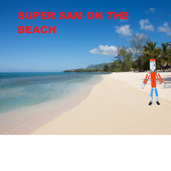Super Sam™ on the beach