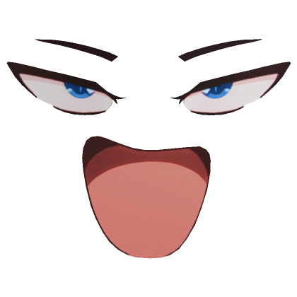 Roblox Item 🤨 Smug Anime Face (3D) 🤨