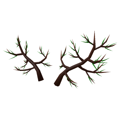 Roblox Item Pine Branch Antlers