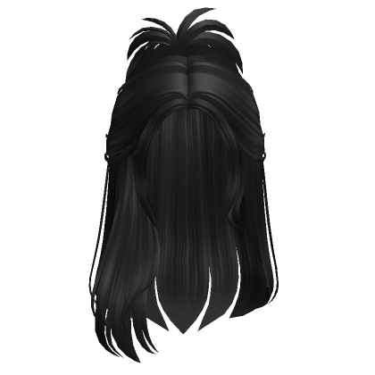 City girl hair in Black  Roblox Item - Rolimon's