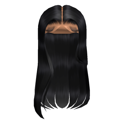 Heavenly Flowy Black Hair Roblox ID Code - Ohana Gamers