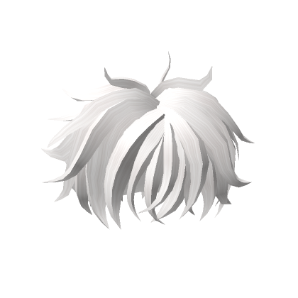 Messy White Boy Hair  Roblox Item - Rolimon's