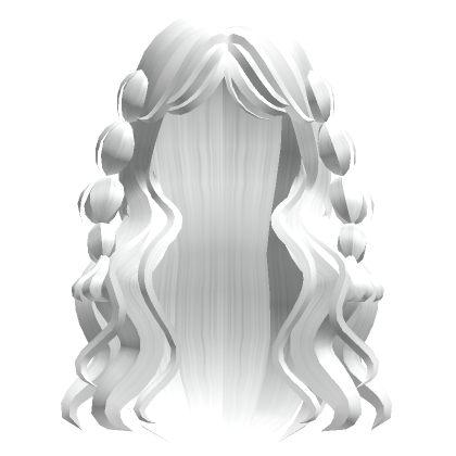 Cute Curly Pigtails Aesthetic Hair Brown's Code & Price - RblxTrade