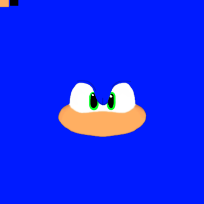 sonic face roblox