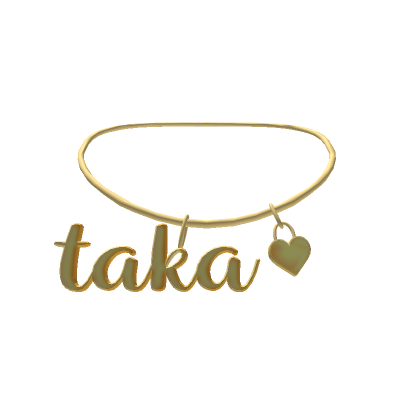 Roblox Item ♡ taka necklace gold ♡