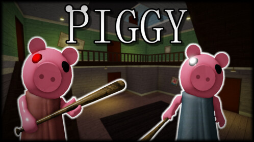 Ready go to ... https://www.roblox.com/games/4623386862/Piggy-THE-HUNT [ Piggy]