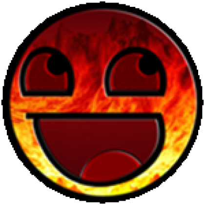 Fire Epic Face - Roblox