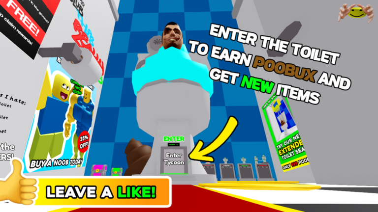 🚽Toilet Tycoon!💩