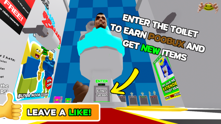 [NEW]🚽Toilet Tycoon!💩