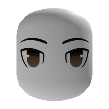 Roblox Item Brown Anime Protagonist White Head