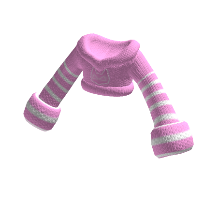 Oversized Pink Y2k Cardigan | Roblox Item - Rolimon's