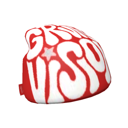 Gorro Vermelho Y2K Gravity Vision - Roblox