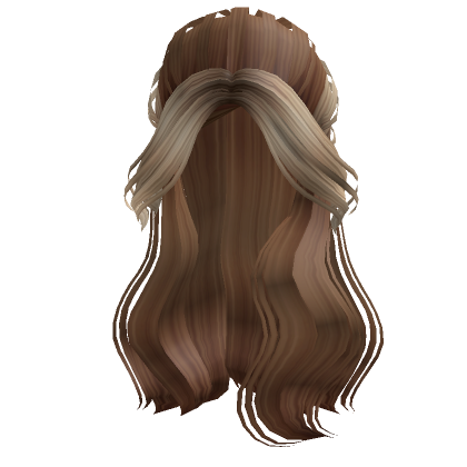 Beauty Queen Styled Hair in Light Brown Blonde | Roblox Item - Rolimon's